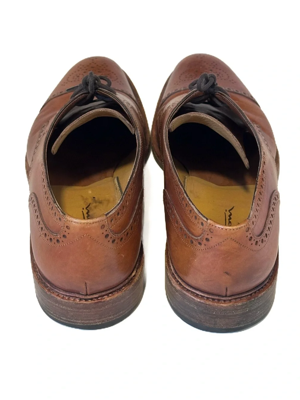 Santoni Captoe Lace Up Brogue Oxford